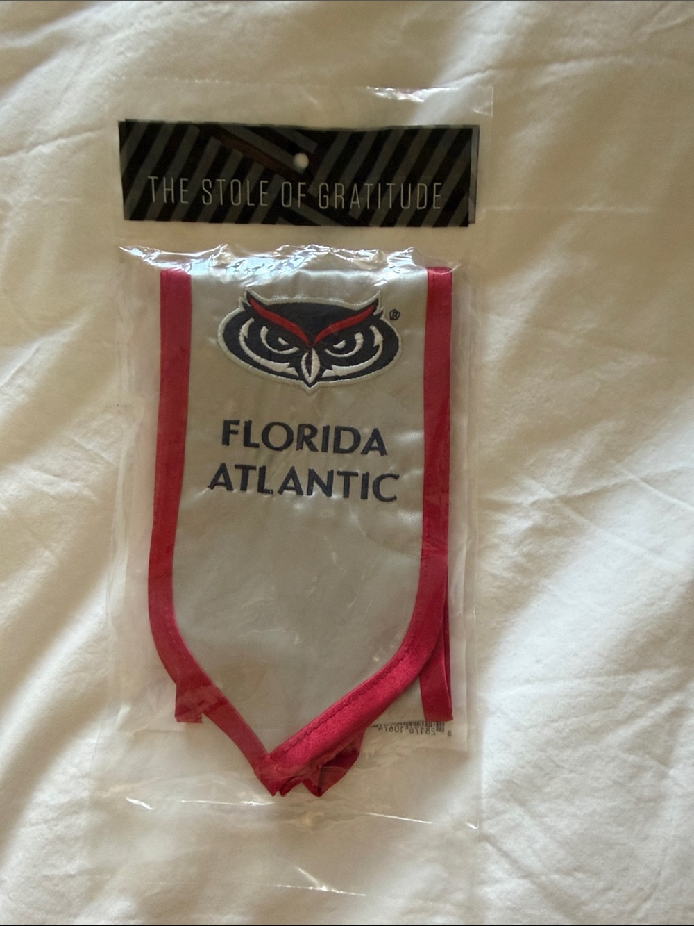 Florida Atlantic University Stole of Gratitude - Graduation Stole